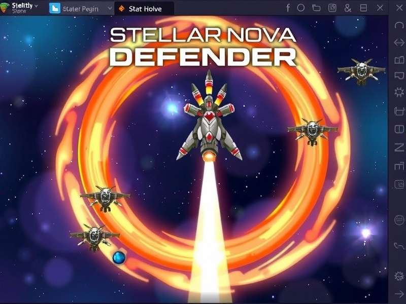 Stellar Nova Defender Gameplay Screenshot